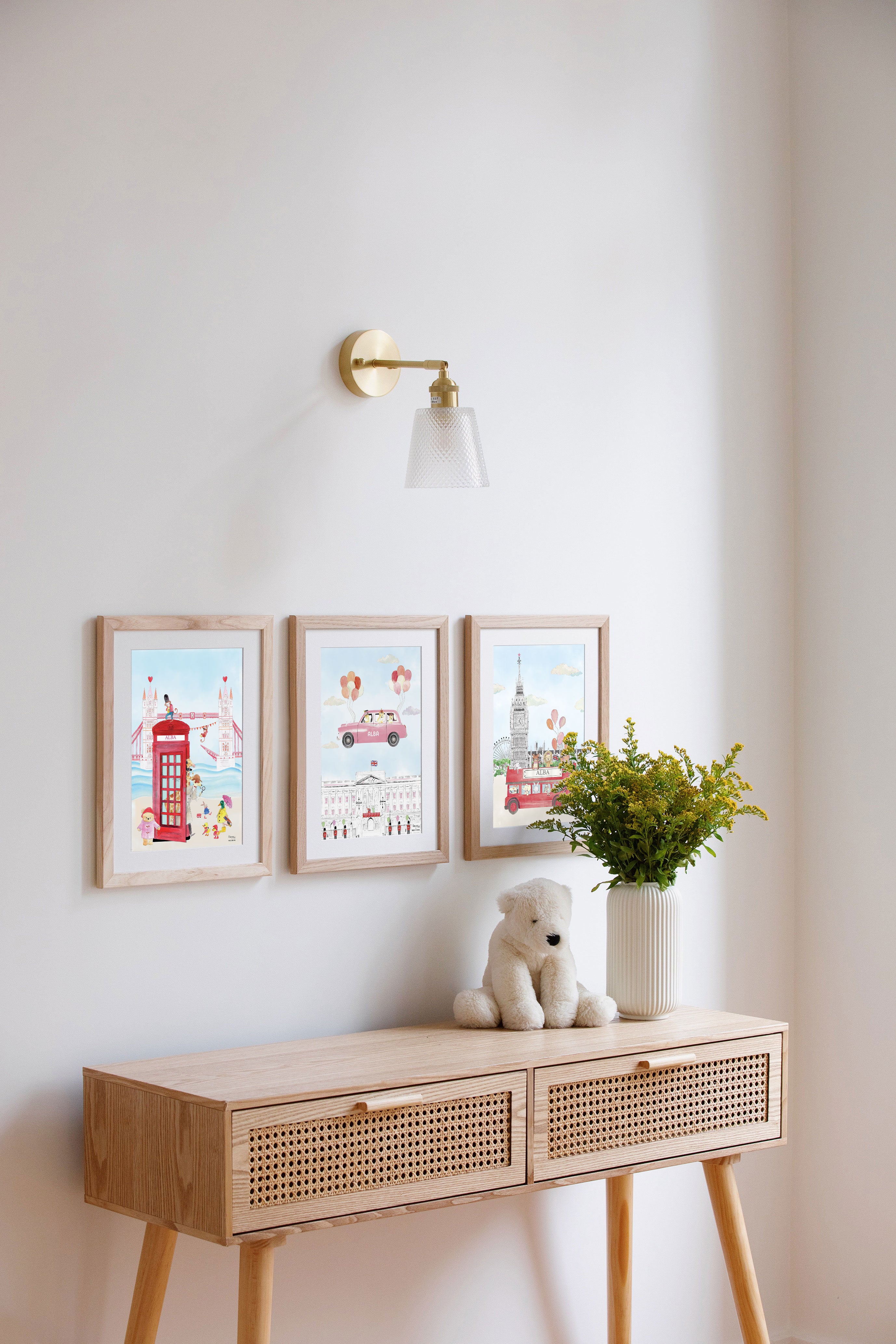 Custom Art Sketch - London Telephone Cabin for Girls - image 3