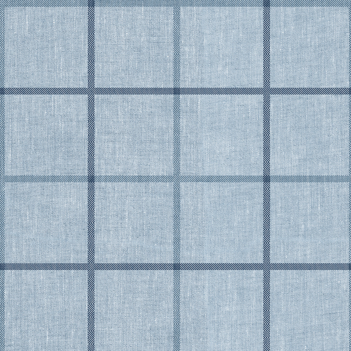 Integrated Check Denim Wallpaper