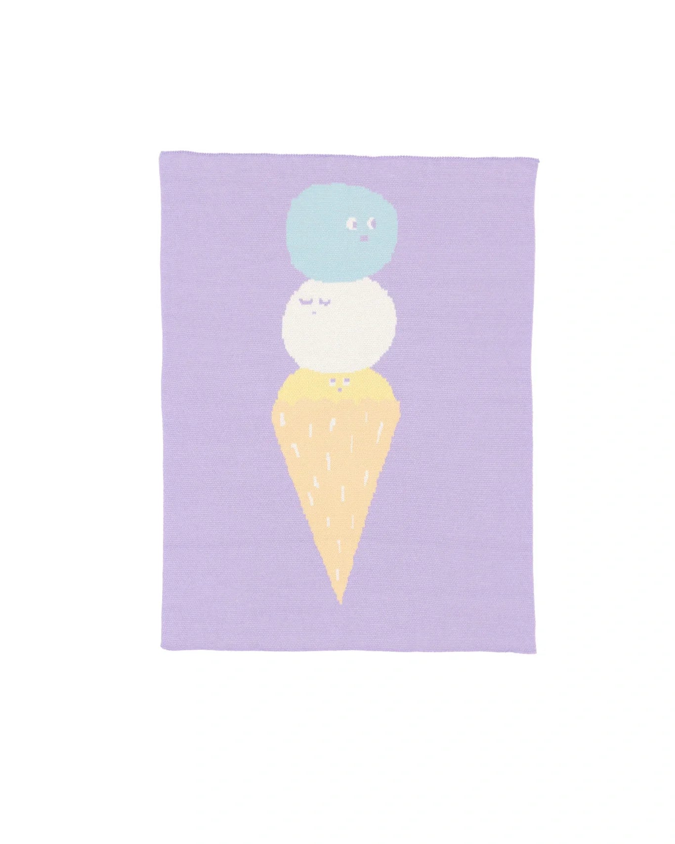 Ice Cream Knit Mini Blanket - image 8