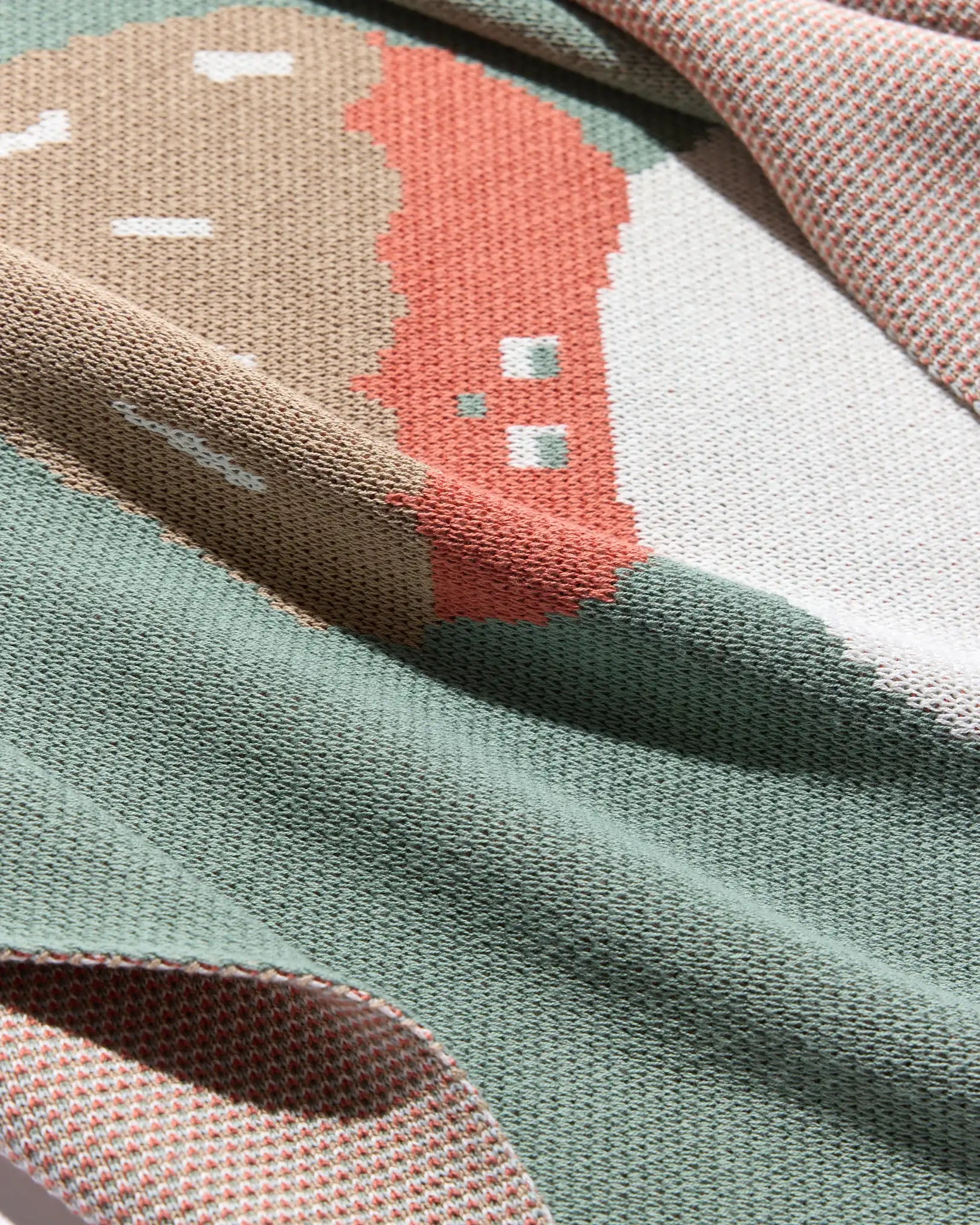 Ice Cream Knit Mini Blanket - image 6