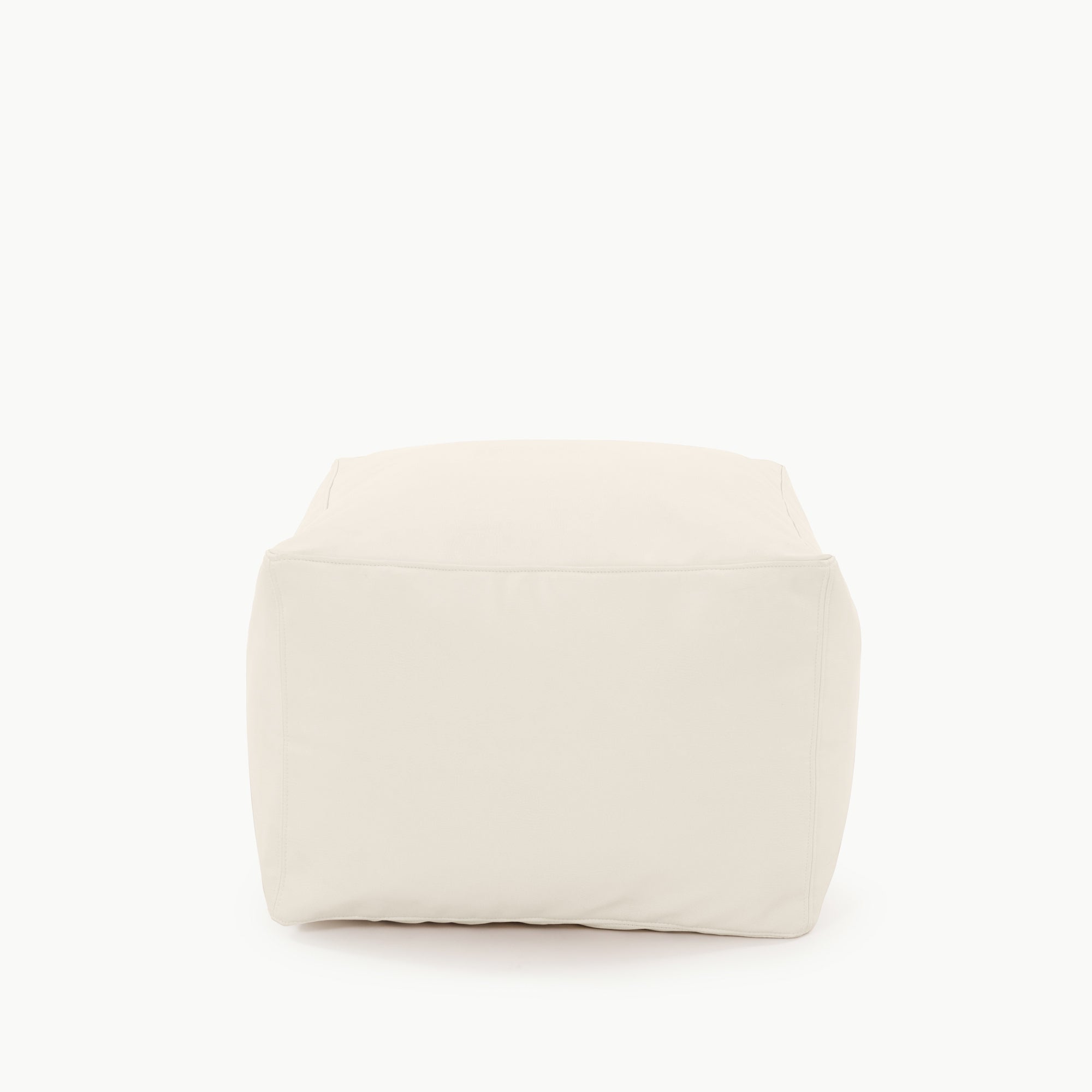 Vegan Leather Pouf - Circle or Square - image 3