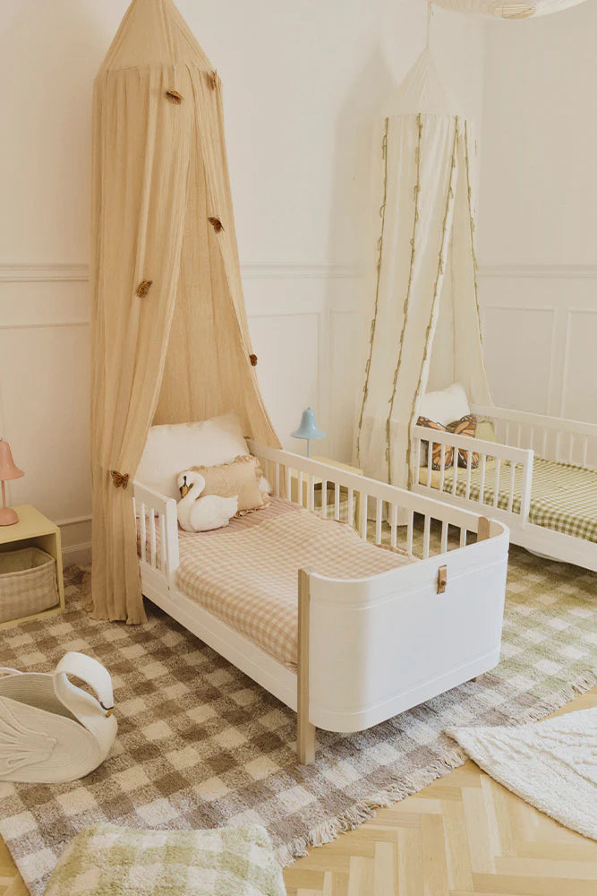 Knitted Vichy Blanket - image 3