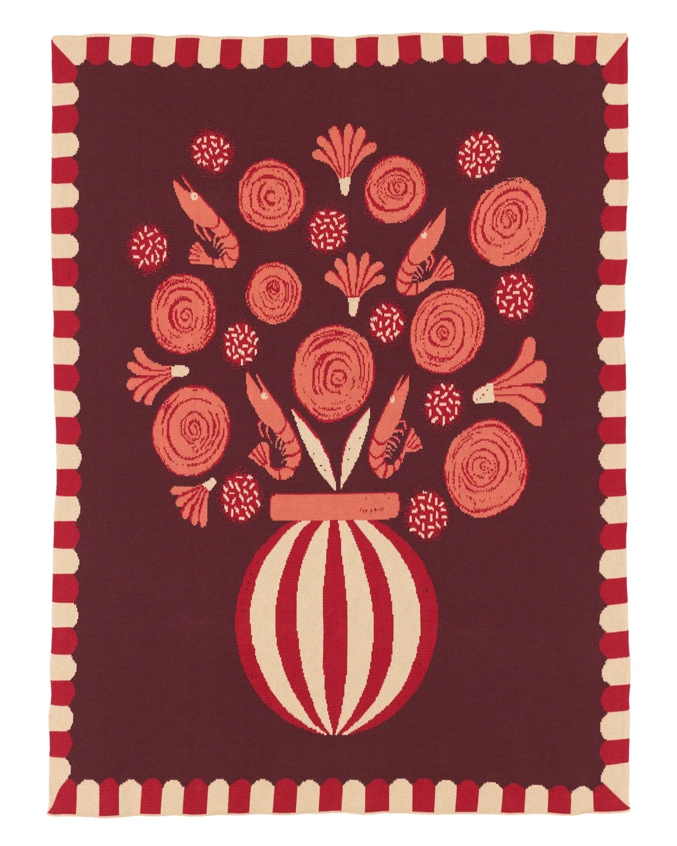 Le Bouquet Knit Blanket - image 4