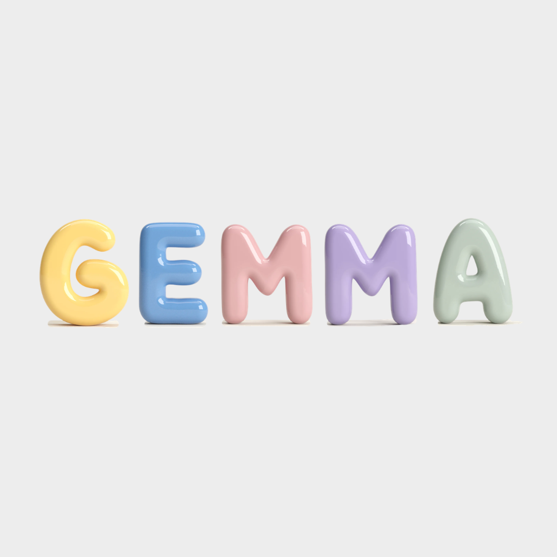 Ceramic Hanging Letters - Pack of 5