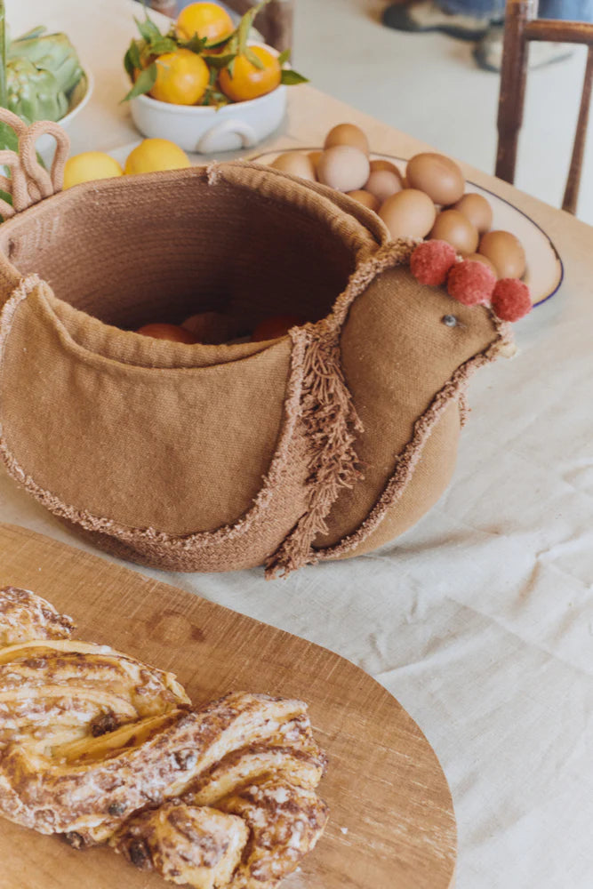 Chicken Storage Basket - Brown - image 3