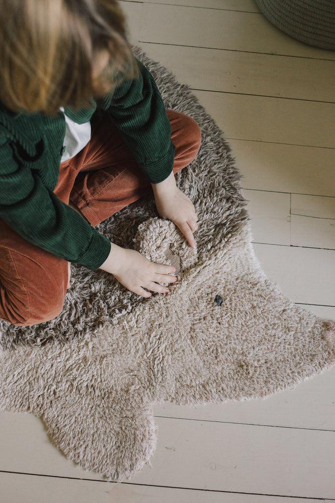 Washable Cotton Hedgehog Rug - image 3
