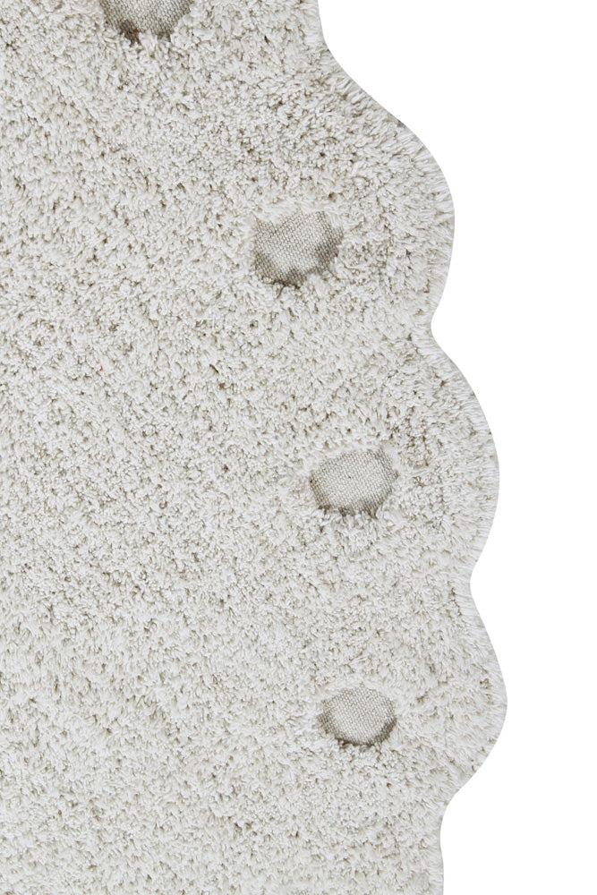 Washable Cotton Pine Cone Rug - Ivory - image 4
