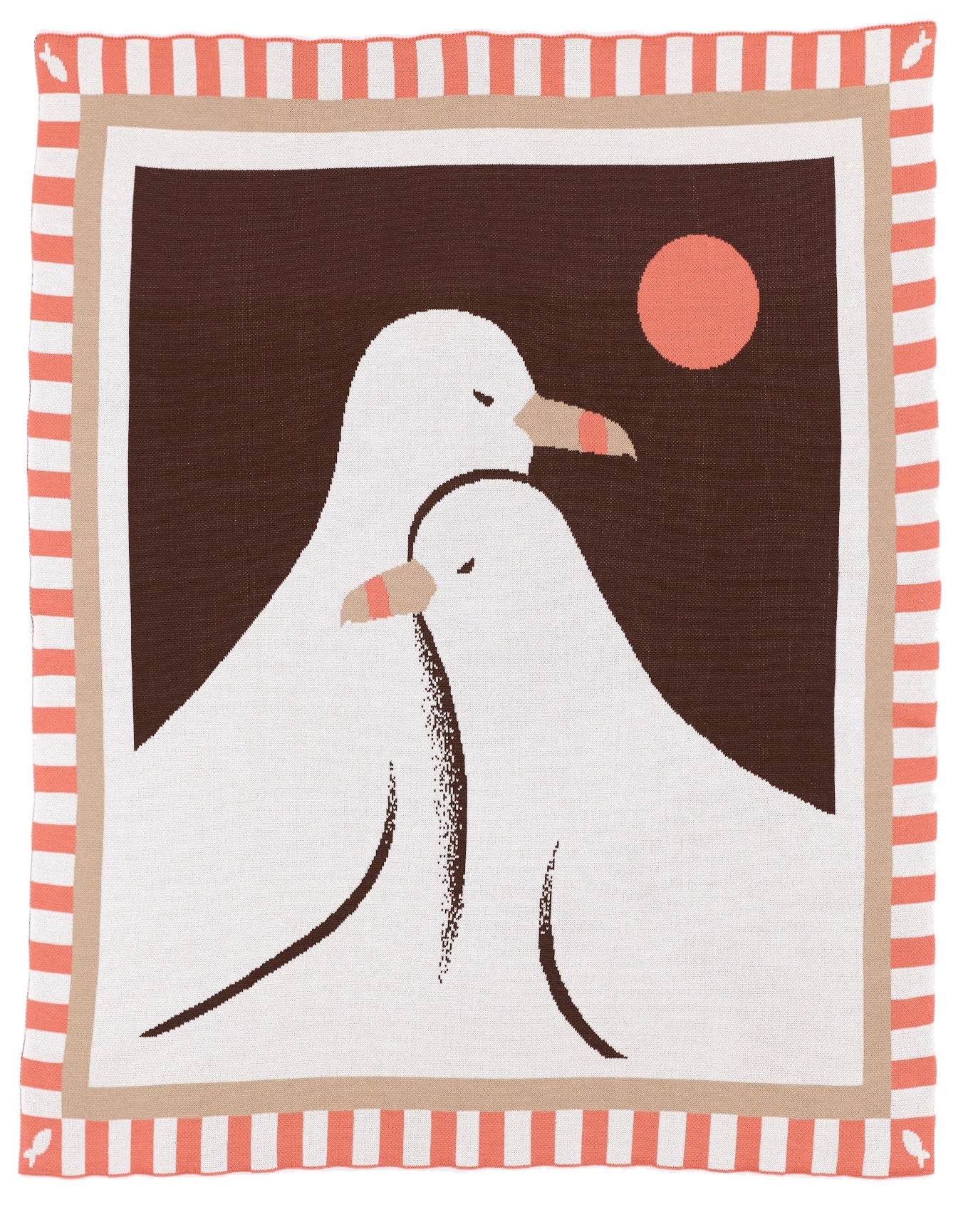Lovebirds Knit Blanket - image 5