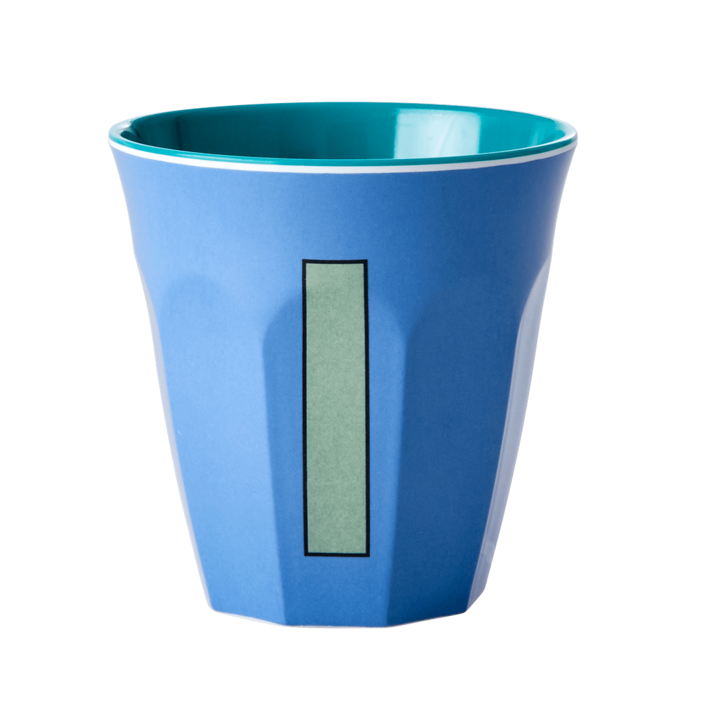 Letter I Cup - Blue