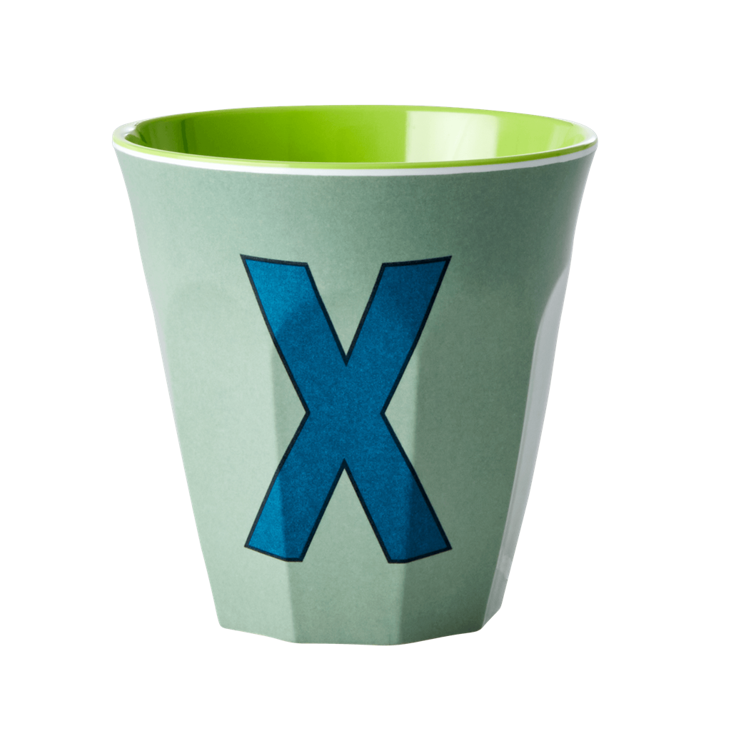 Letter X Cup - Green
