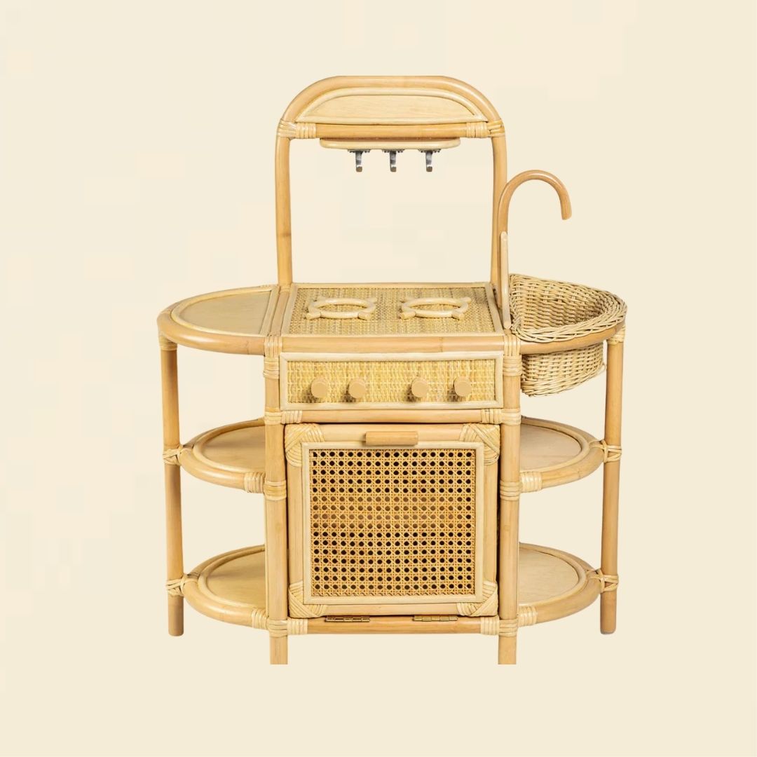 Rattan Play Kitchen