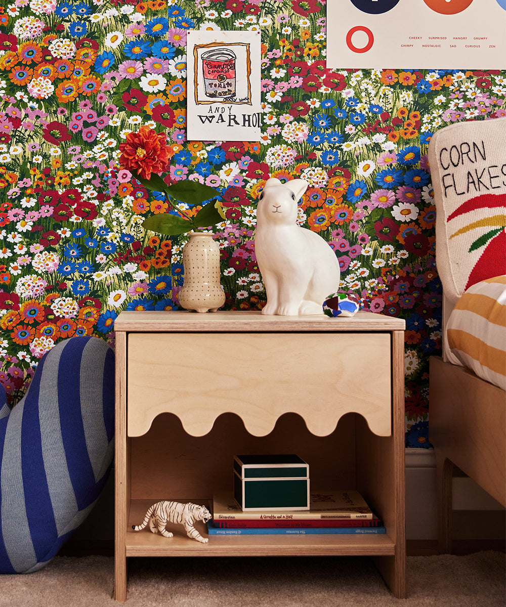 Moss Nightstand with Drawer - image 7