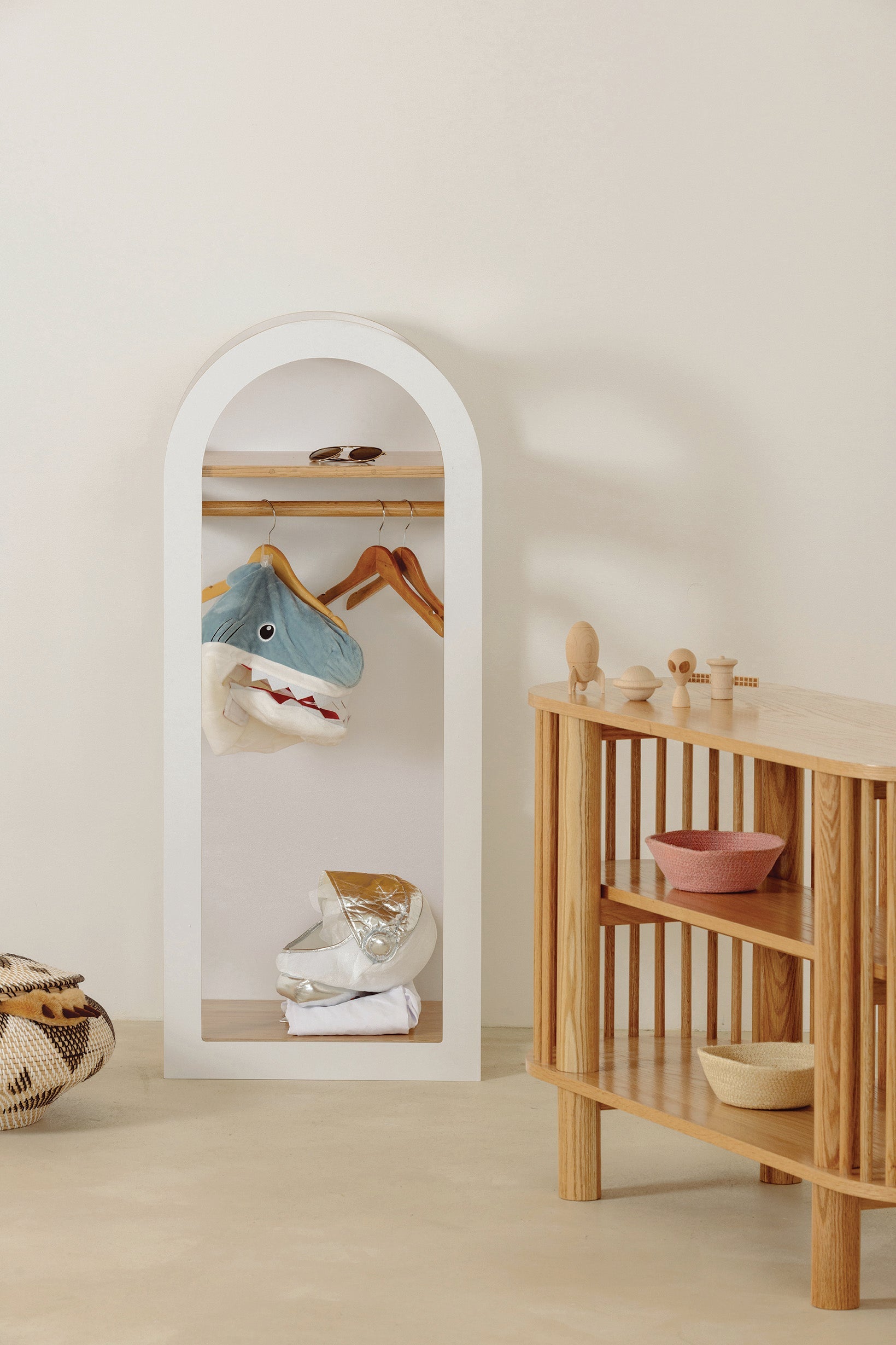 Arched Dresser – White - image 5