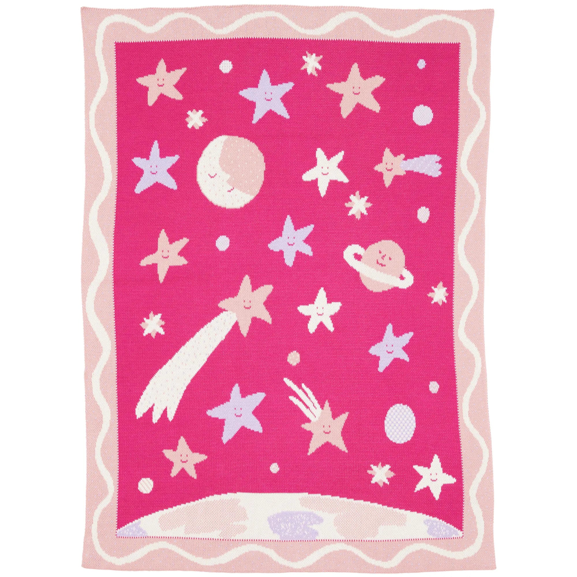 Night Sky Knit Midi Blanket - Personalization Available - image 5