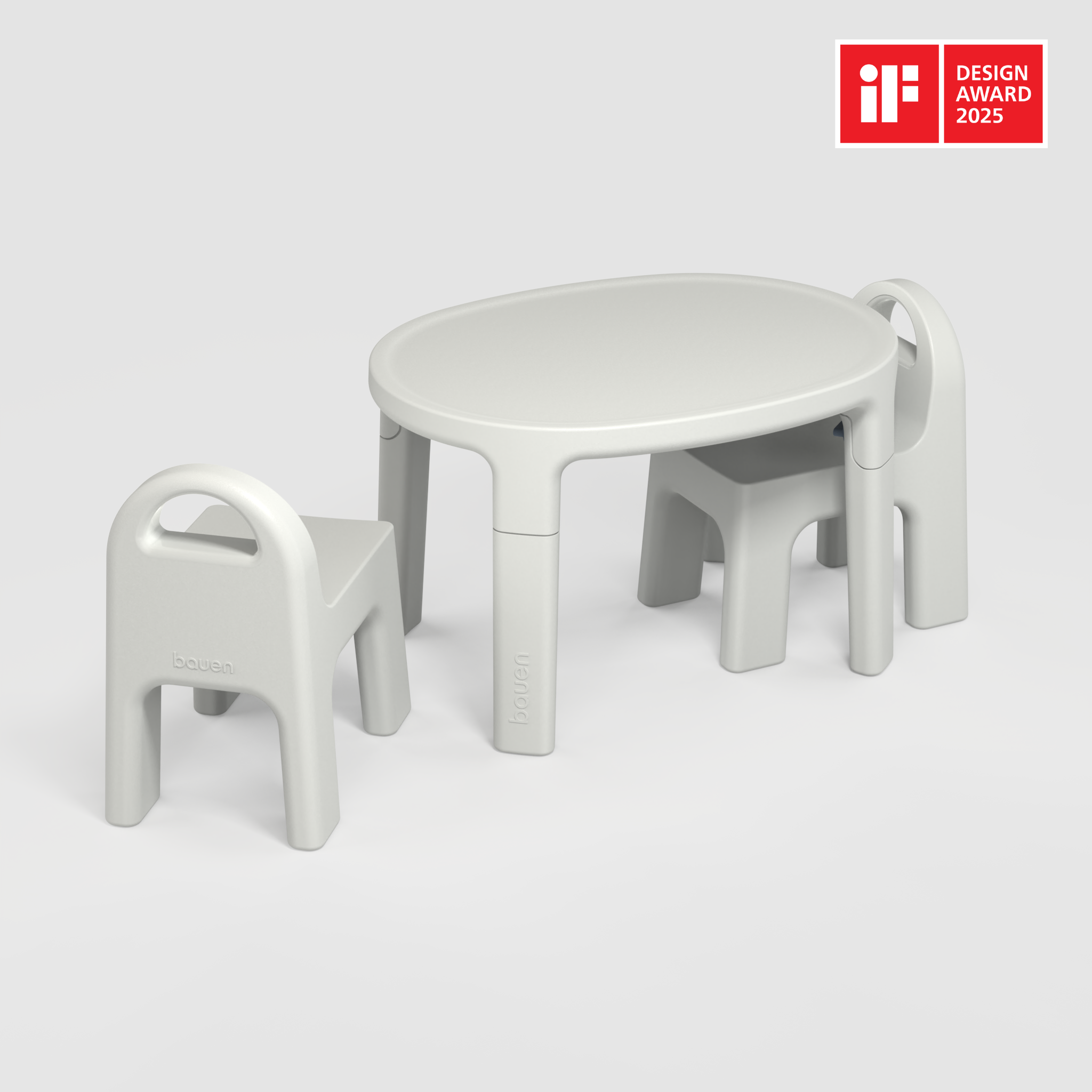 Indoor/Outdoor Play Table and Chairs Set - image 4