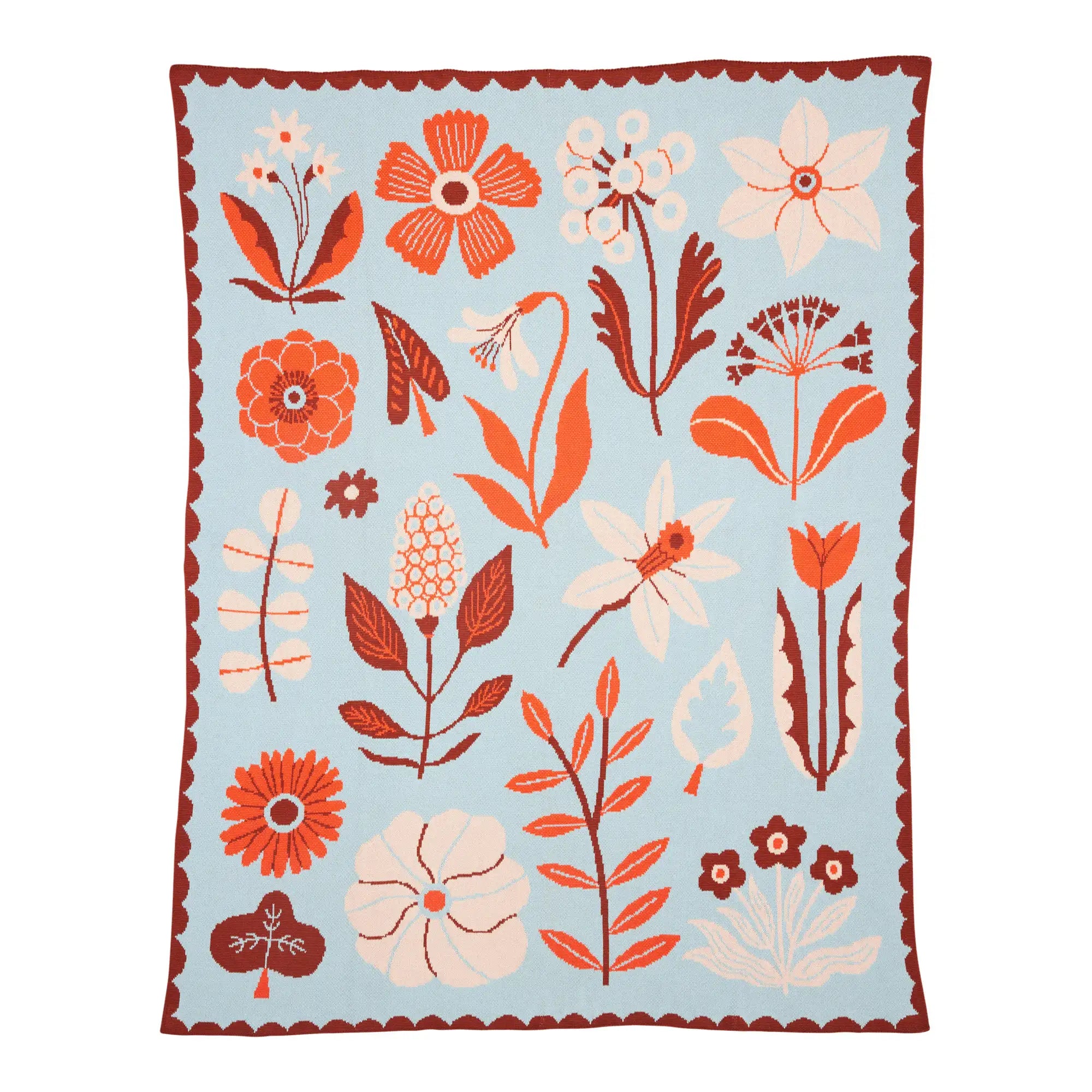 Petals Knit Blanket - image 5