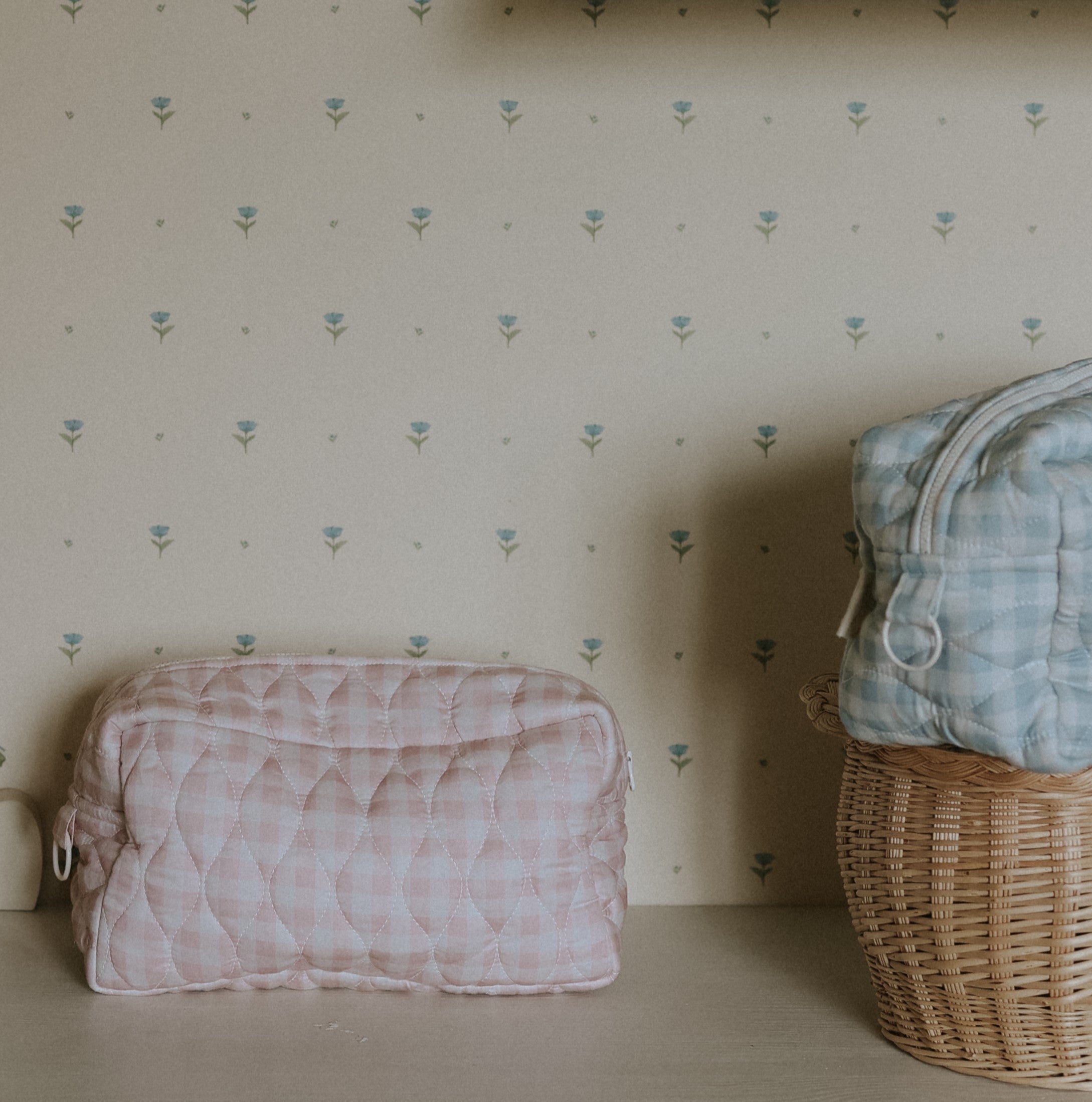 Toiletry Pouch - Pink Gingham - image 4