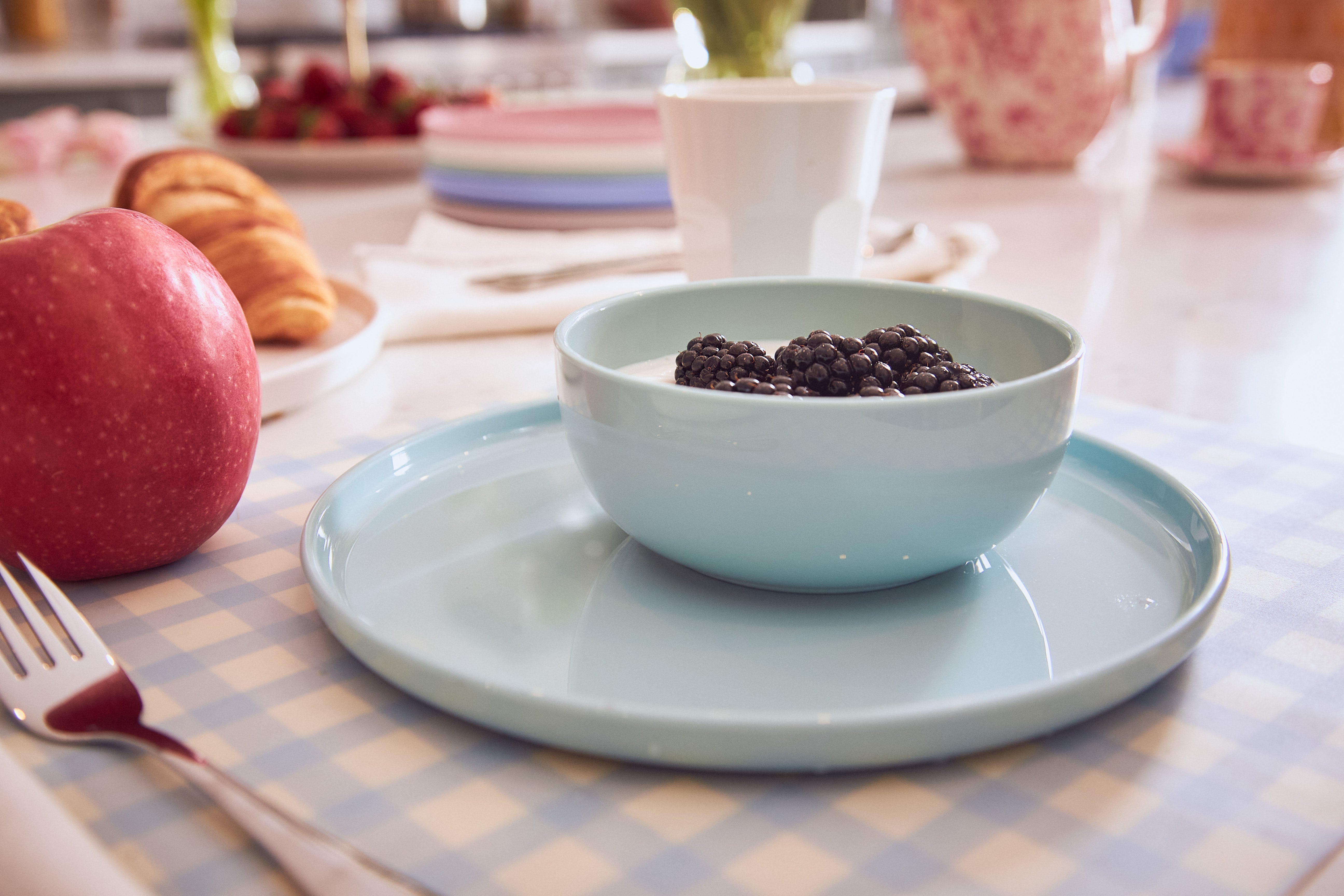 Plate and Bowl Set - Seafoam - image 3