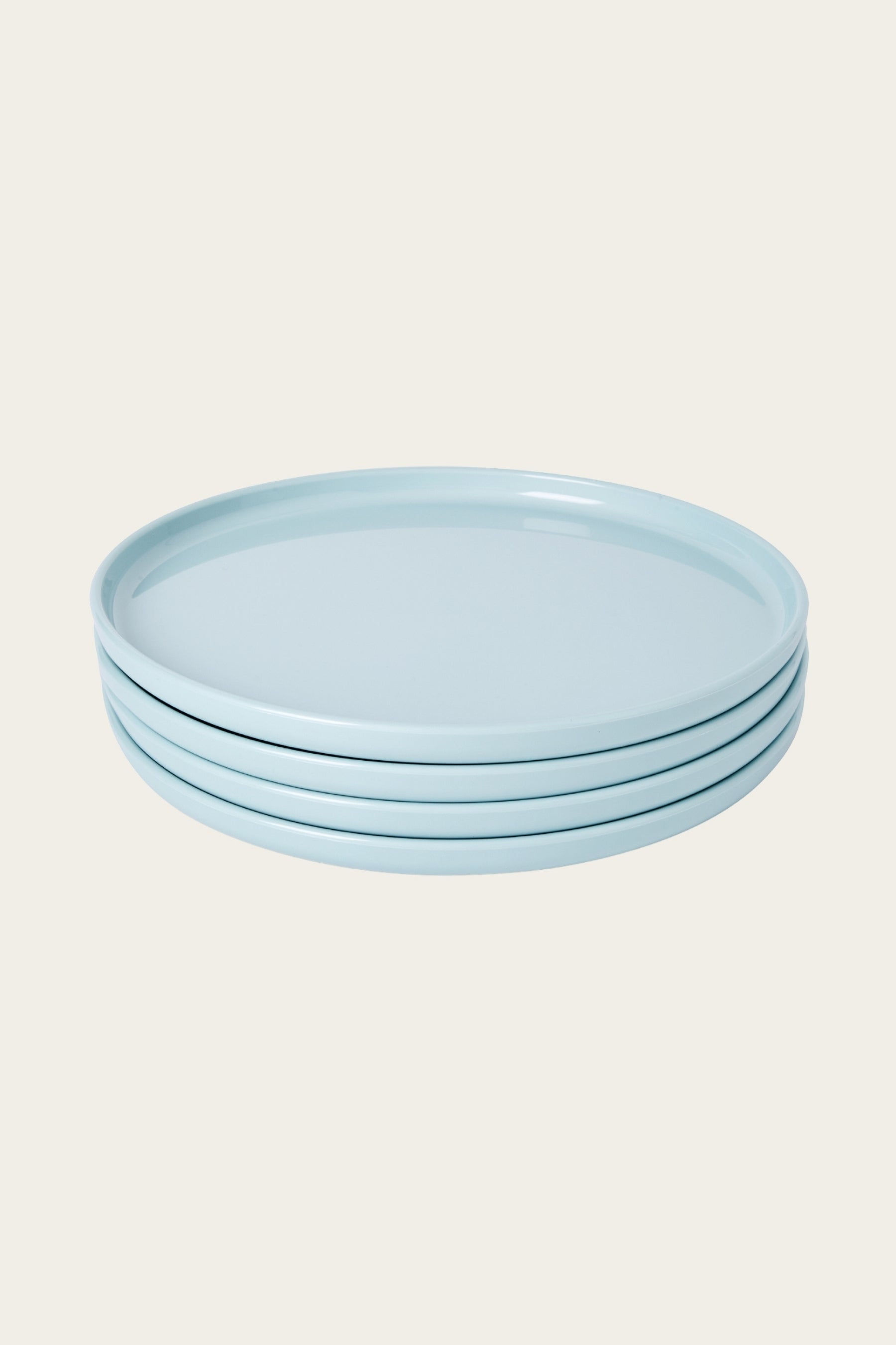 4 Plate Set - Seafoam