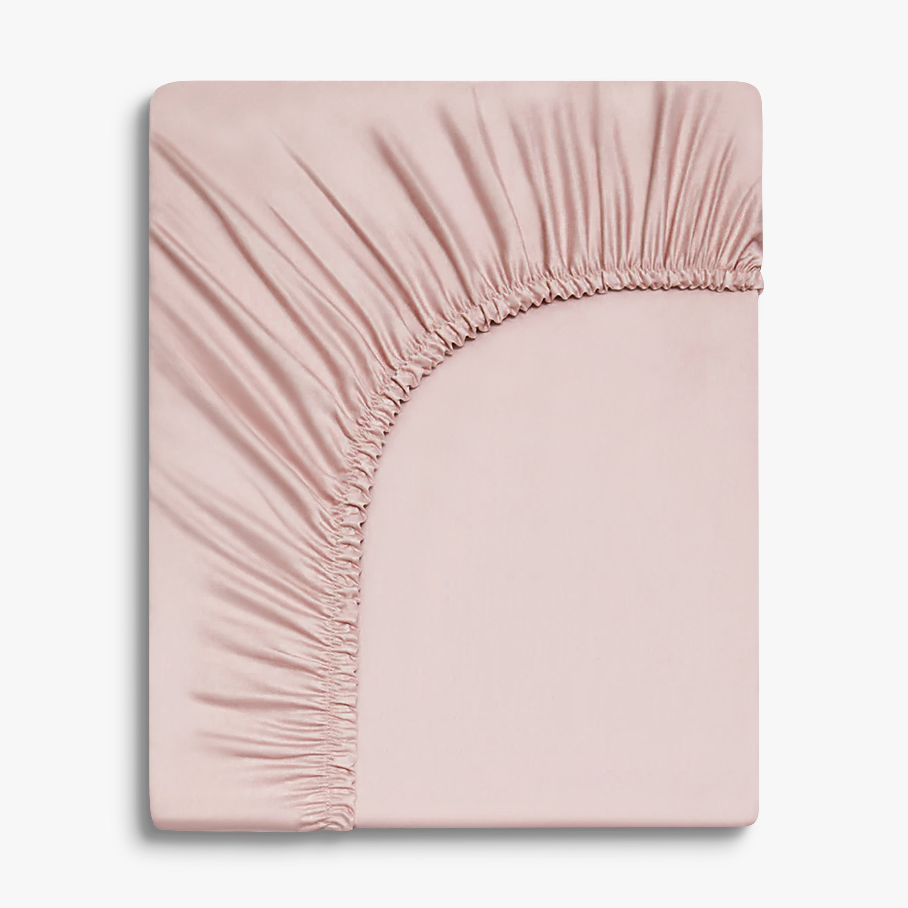 Solid Fitted Sheet - Pink