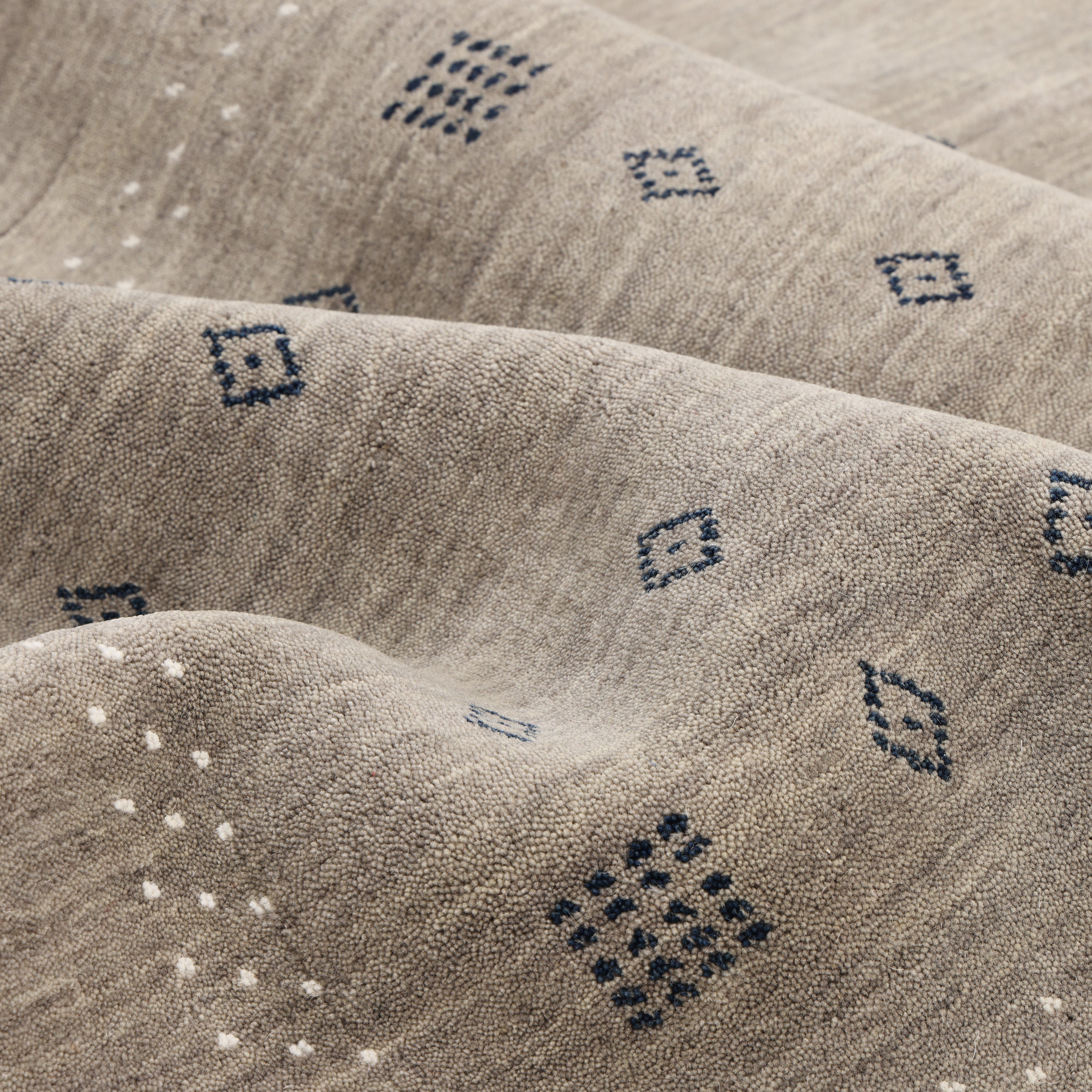Boho Handmade Area Rug - Brown - image 5