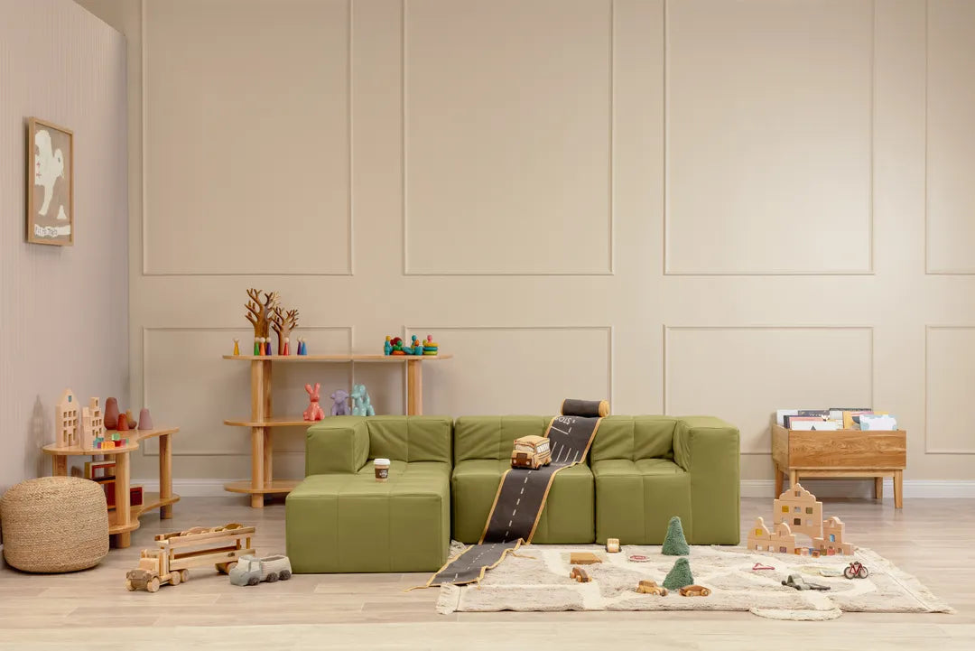 The Italia Play Sofa – Olive - image 7