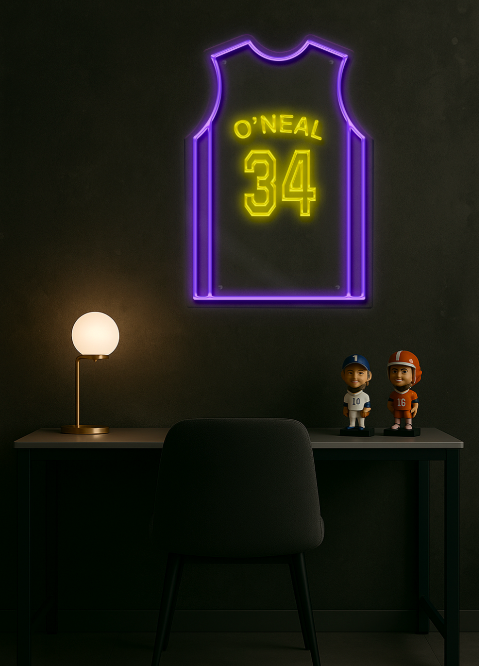 LED Jersey Sign - O'Neal #34