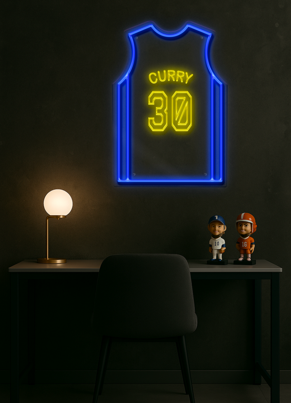 LED Jersey Sign - Curry #30