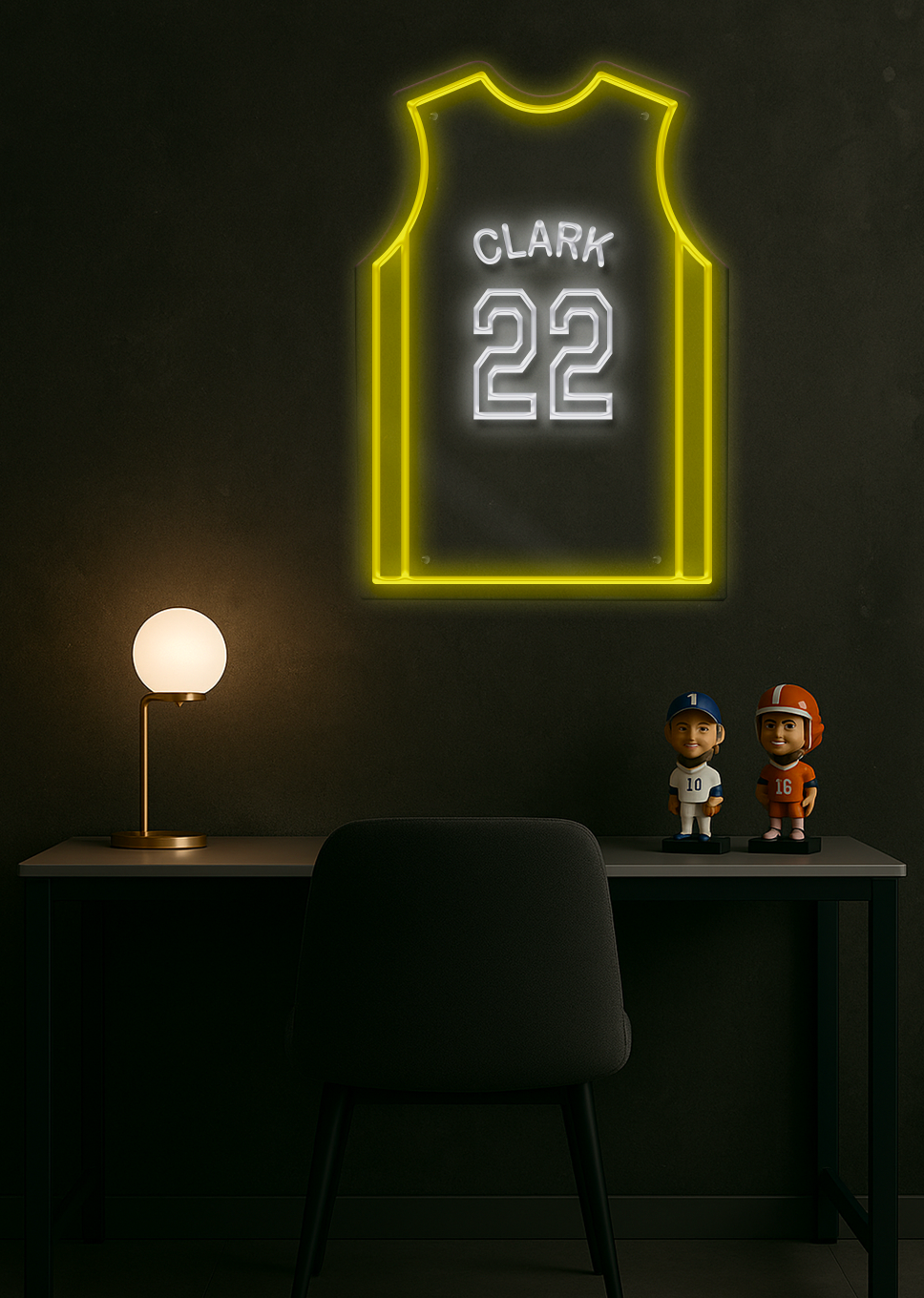 LED Jersey Sign - WNBA Clark #22