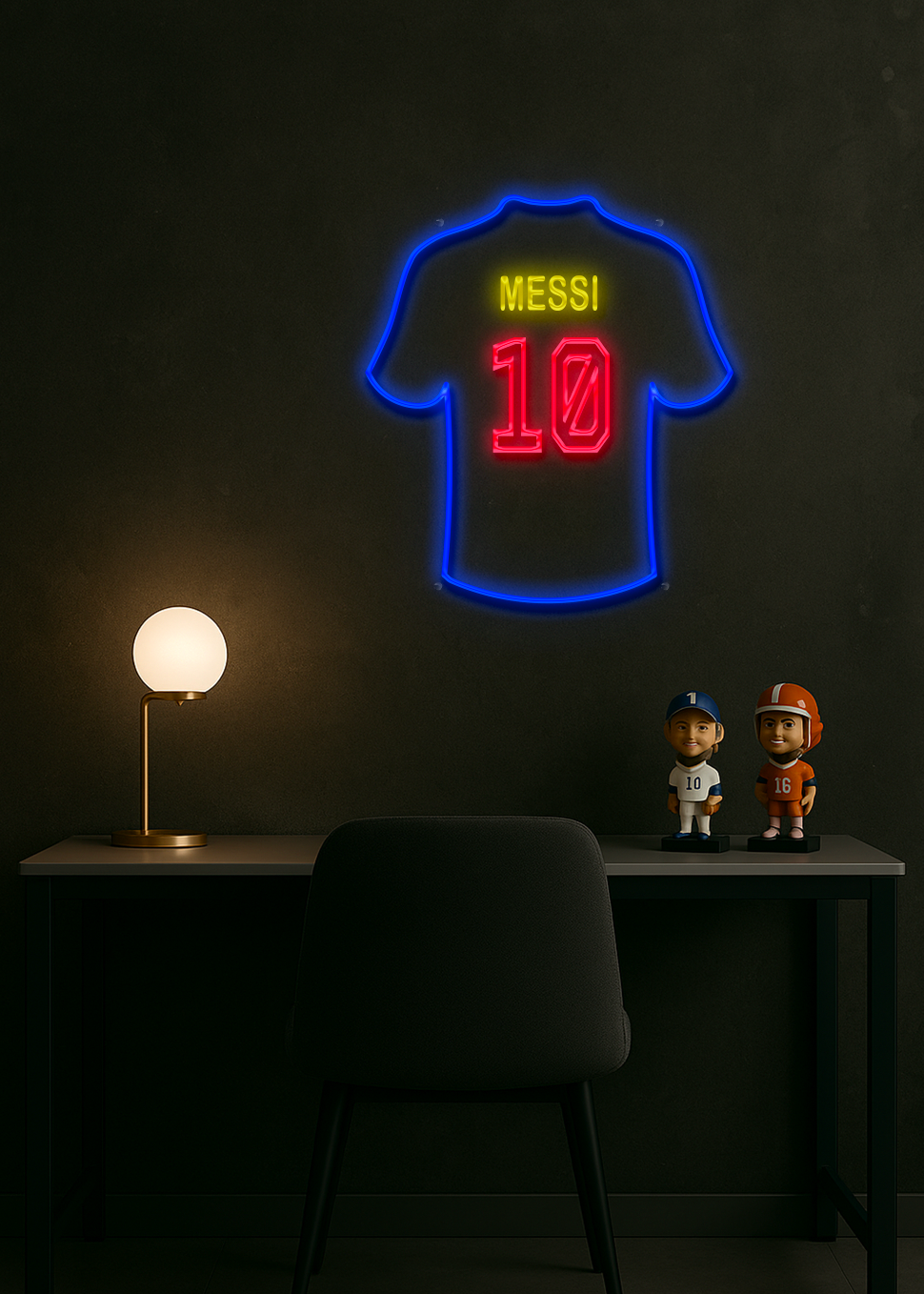 LED Jersey Sign - Messi #10 - image 3