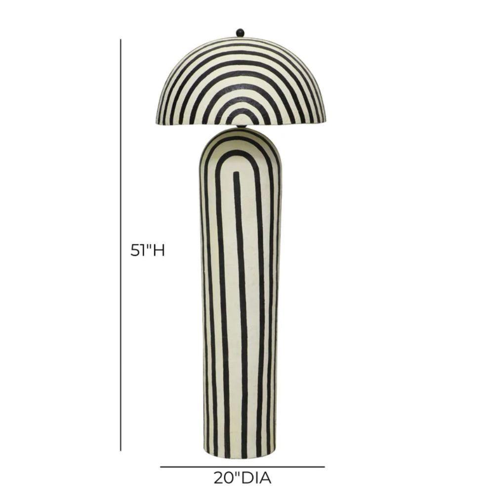 Striped Floor Lamp - image 5