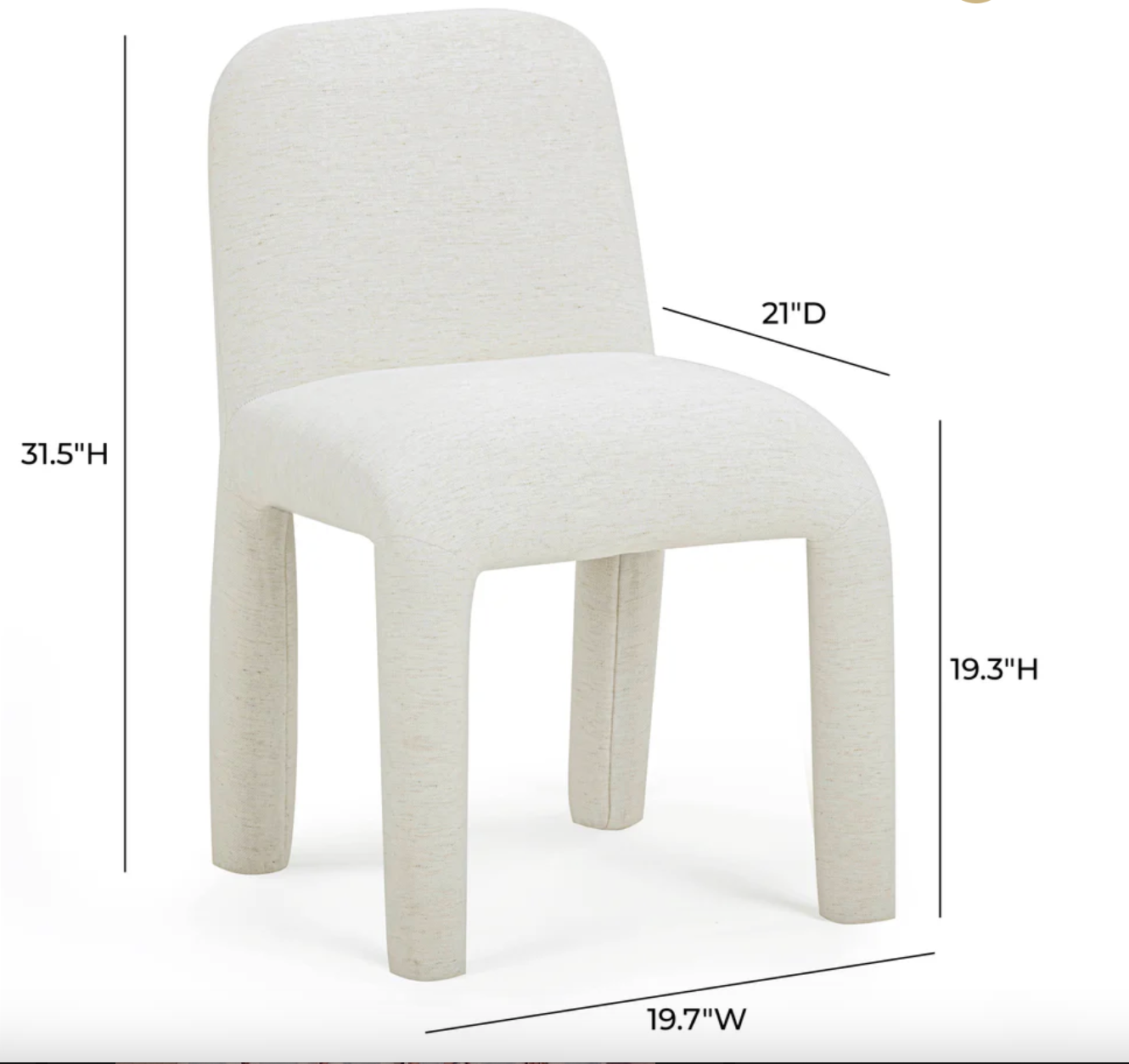 Georgia Chenille Chair - image 8