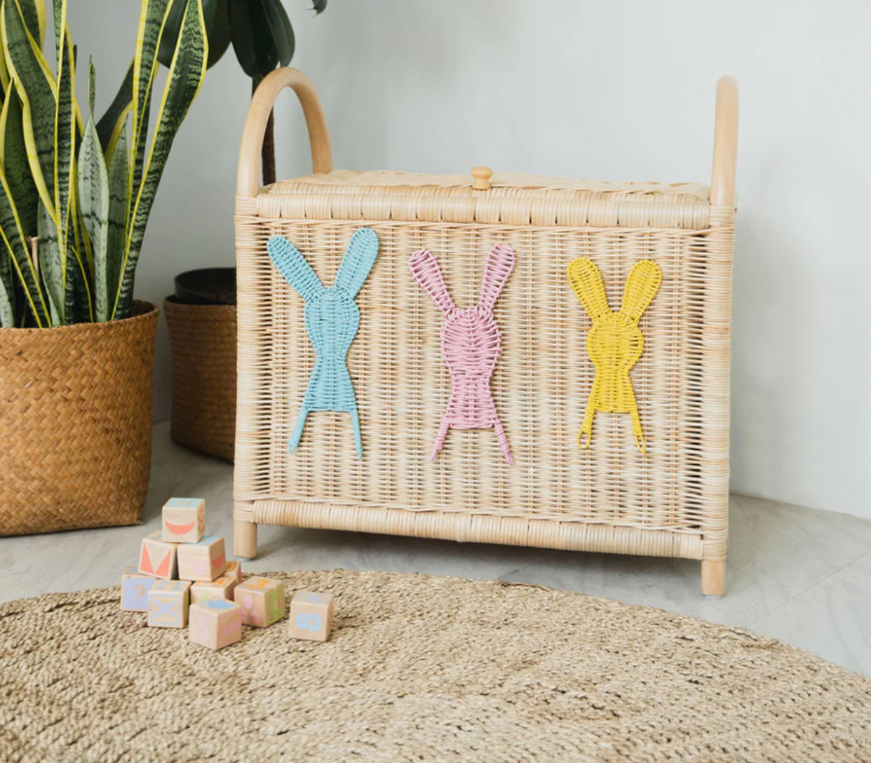 Rattan Toy Chest - image 5