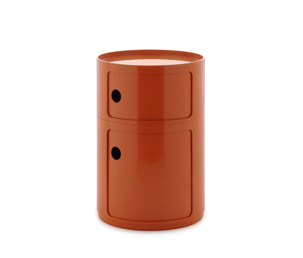 Storage Side Table - 2 Shelf