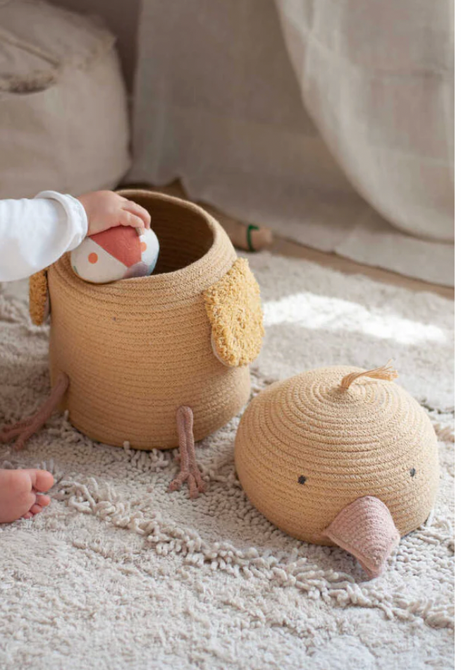 Charlie the Chicken Storage Basket