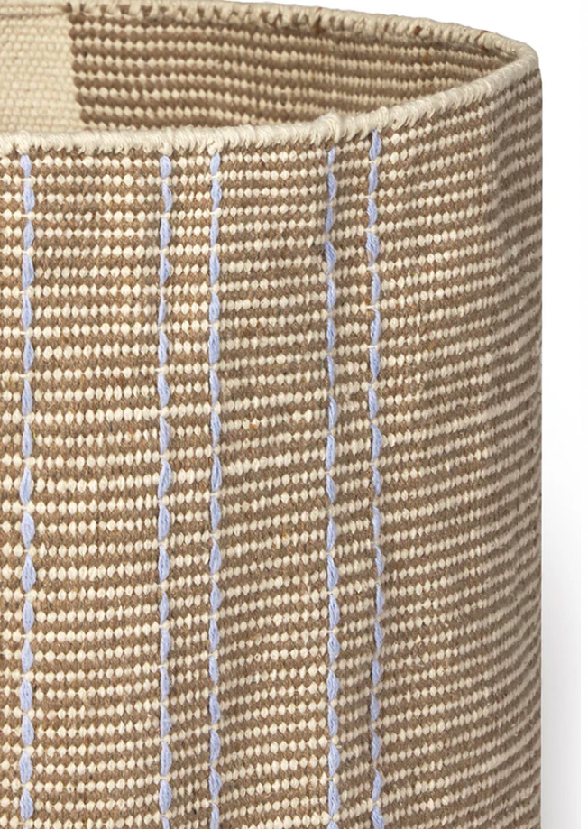 Handloom Jacaranda Mini Basket
