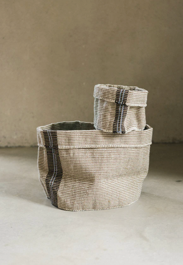 Handloom Tule Mini Basket - image 2