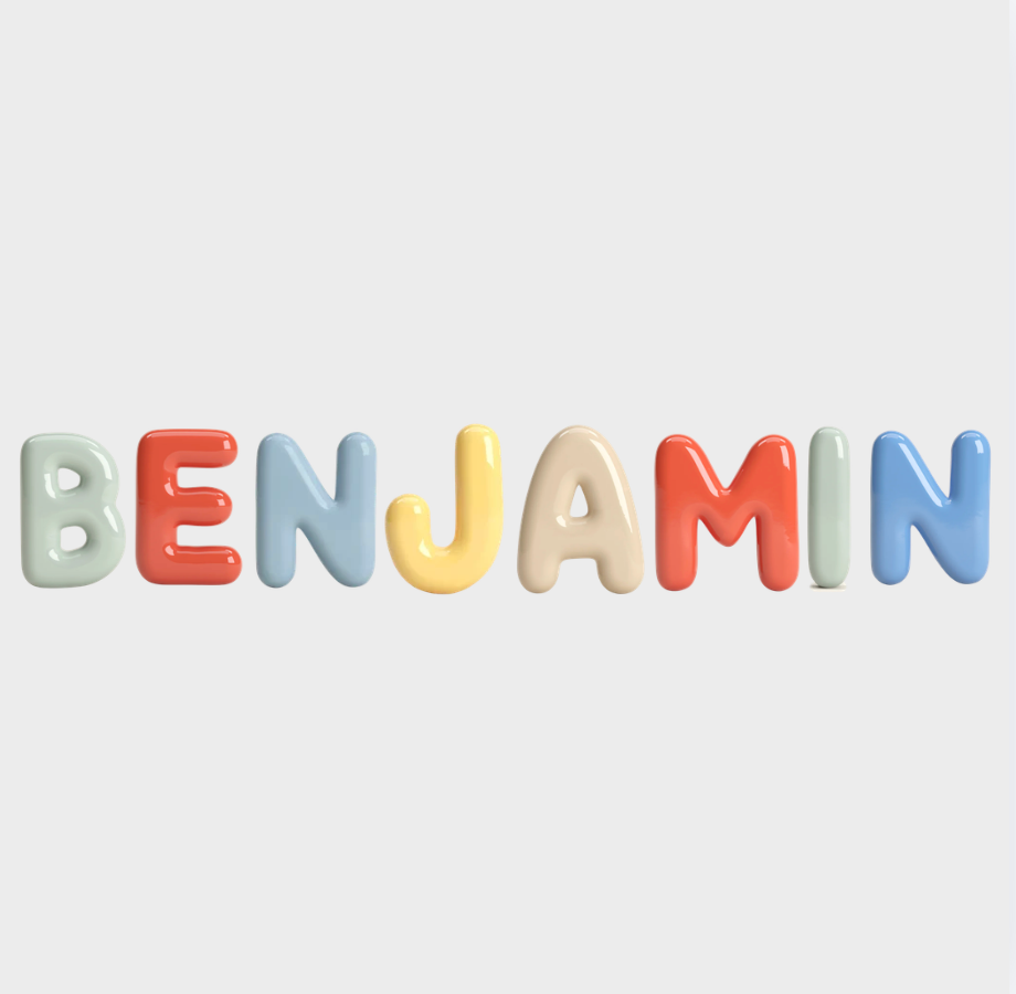 Ceramic Hanging Letters - Pack of 8