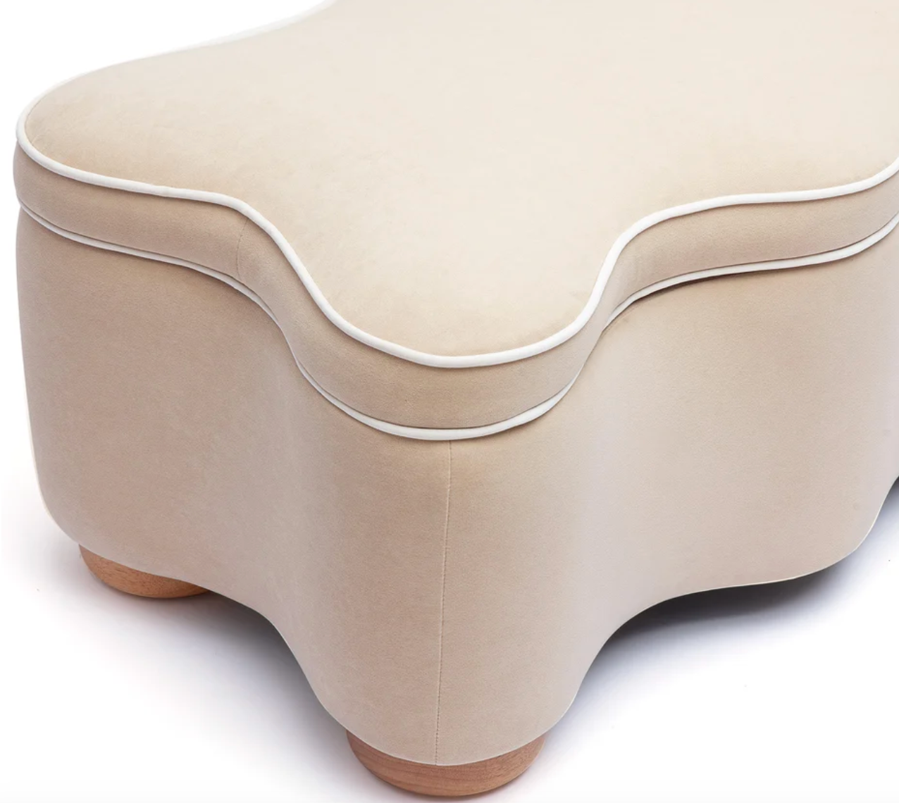 Thalia Performance Velvet Storage Bench - image 5