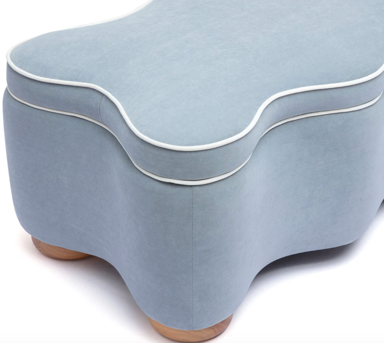 Thalia Performance Velvet Storage Bench - image 6
