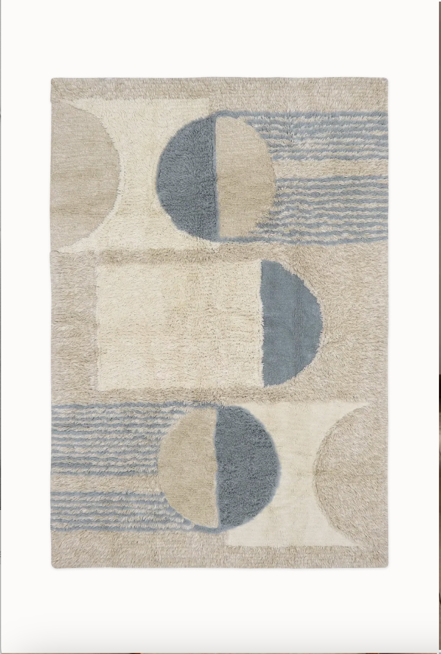 Sun Rays Wool Area Rug - image 1