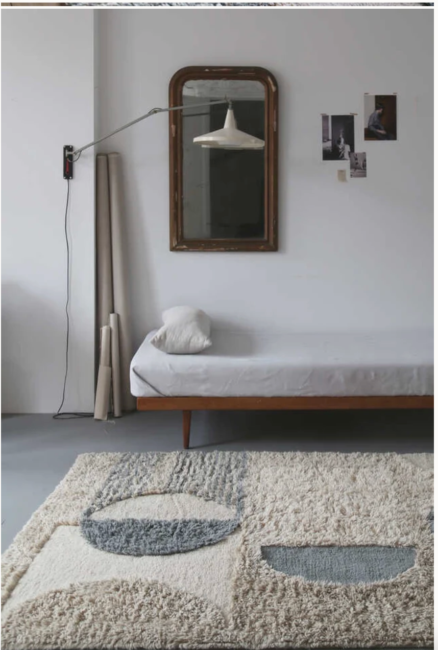 Sun Rays Wool Area Rug - image 3