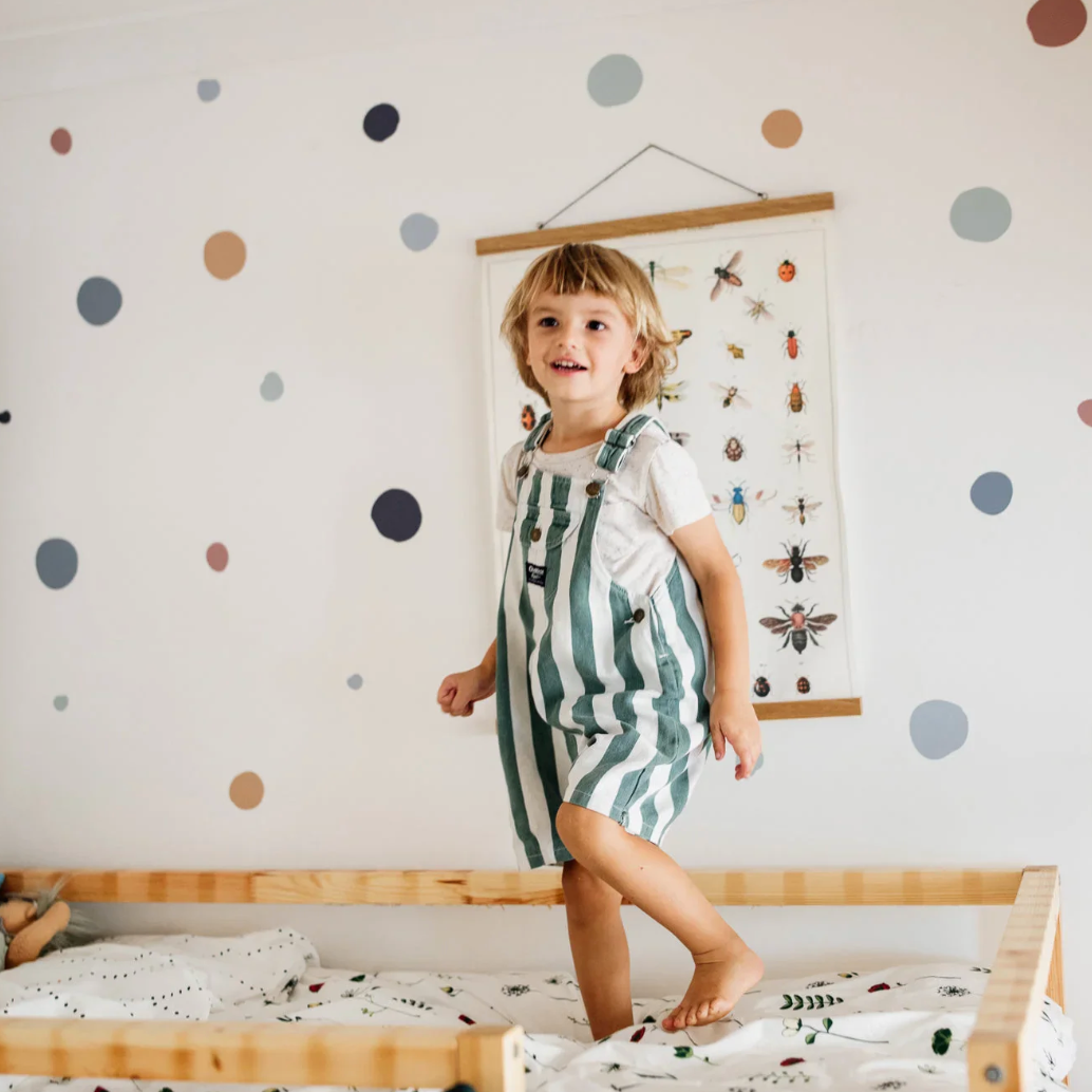 Peel and Stick Polka Dot Wall Decals