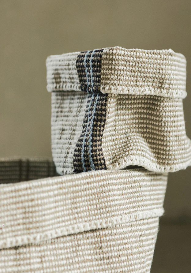 Handloom Tule Mini Basket - image 3
