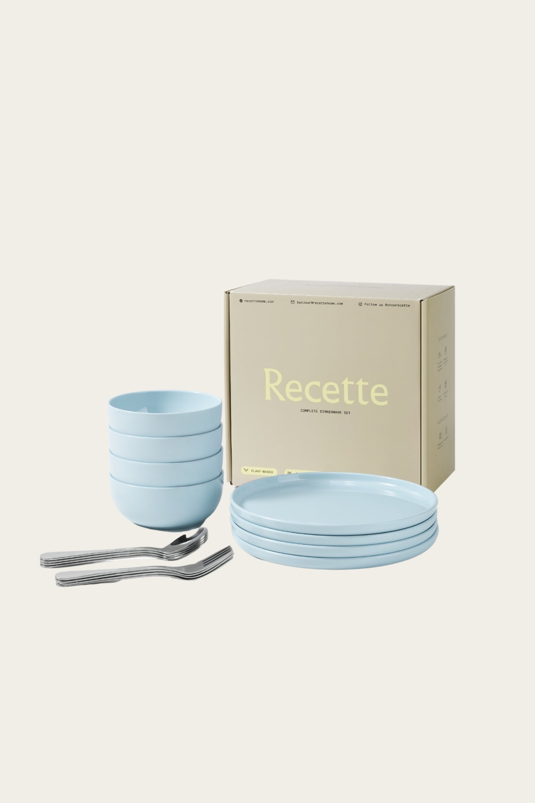 Complete Dinnerware Set - Seafoam - image 1