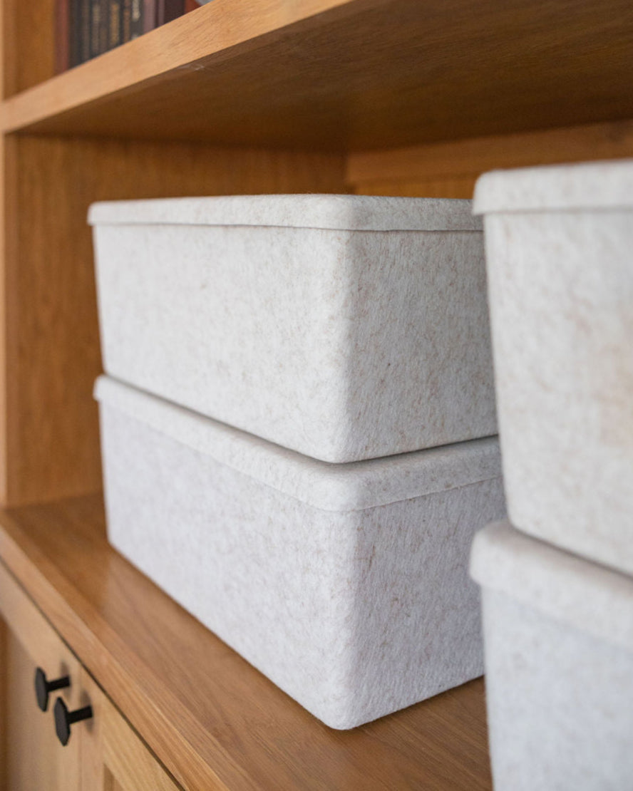 The Sculpted Bin - XL with Lid | Set of 3 - image 4