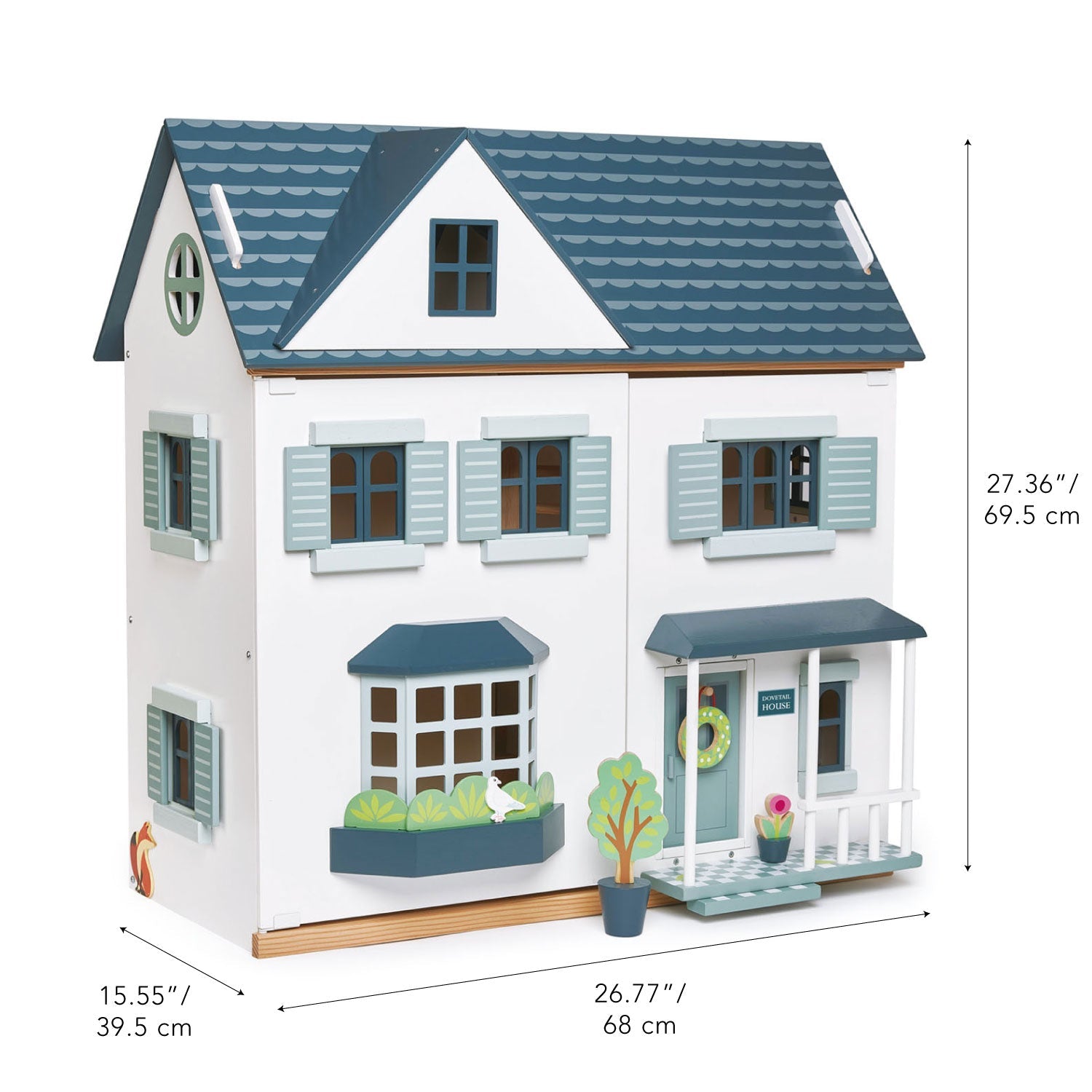 Dovetail Wooden Doll House - image 7
