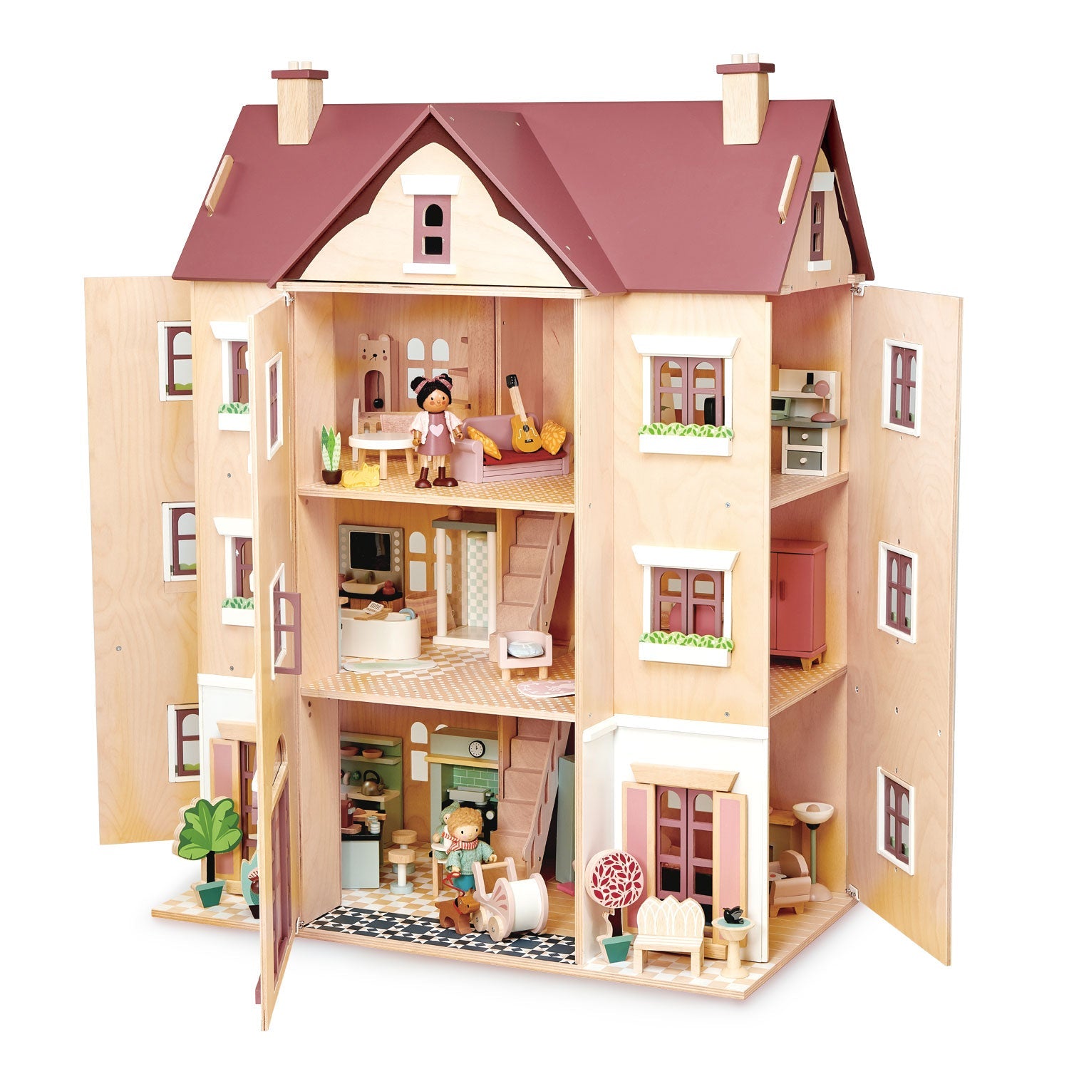 Fantail Hall Dollhouse - image 6