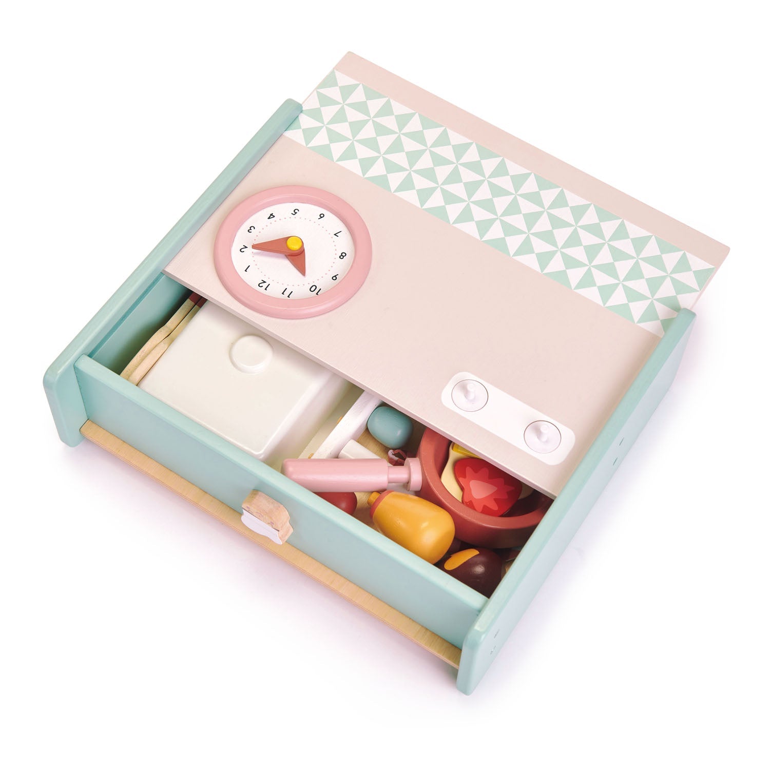 Wooden Mini Foldable Kitchen Set - image 5