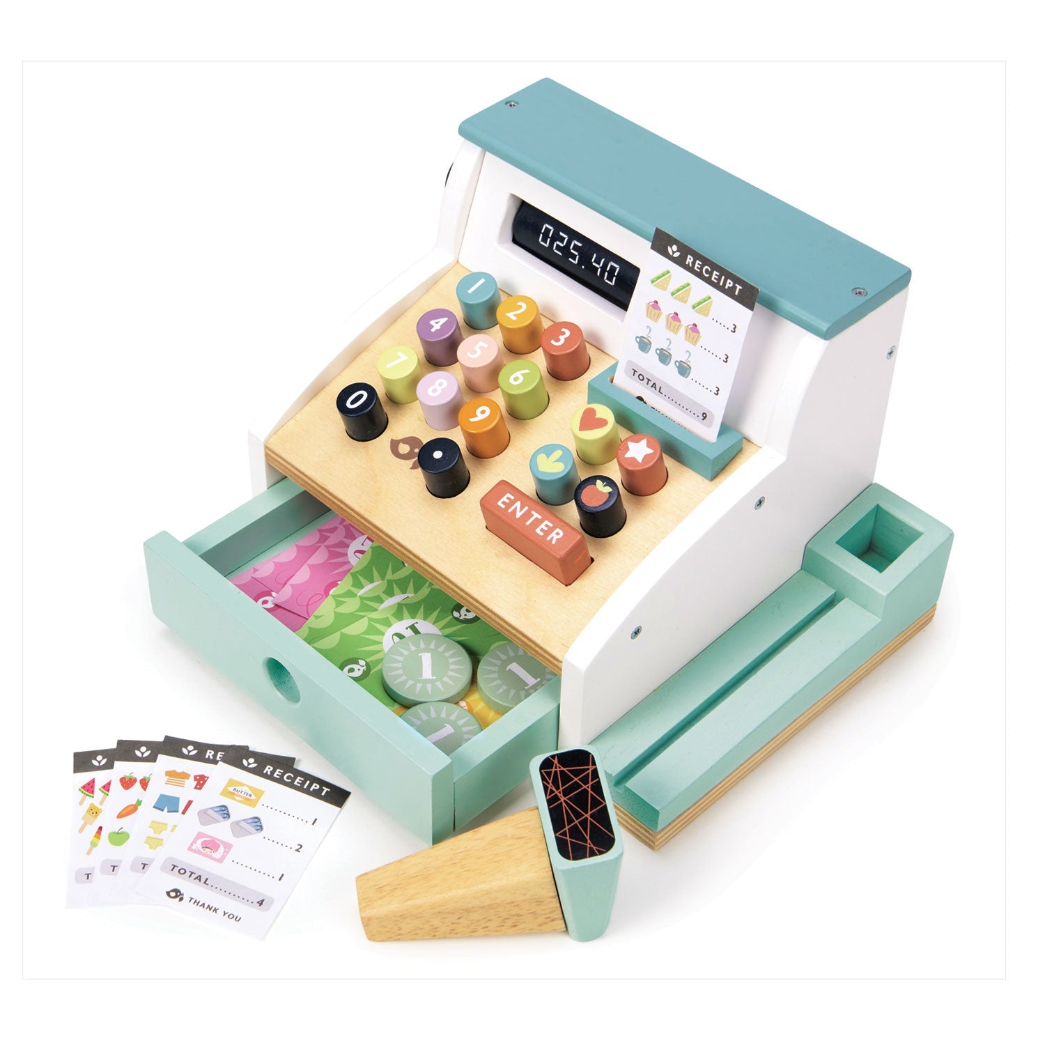 Wooden Play Cash Register - image 3